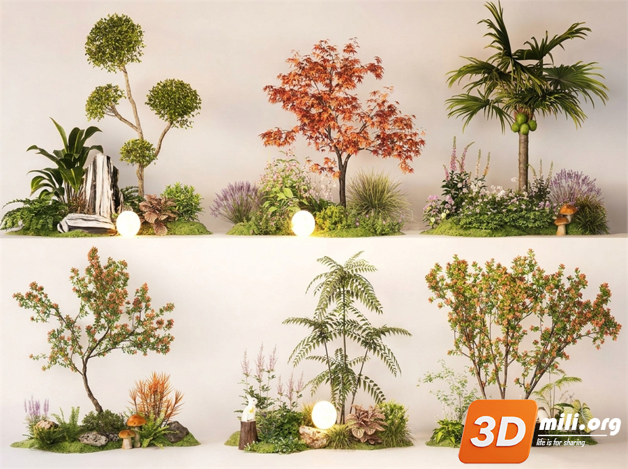 Mini Garden Skp Files 